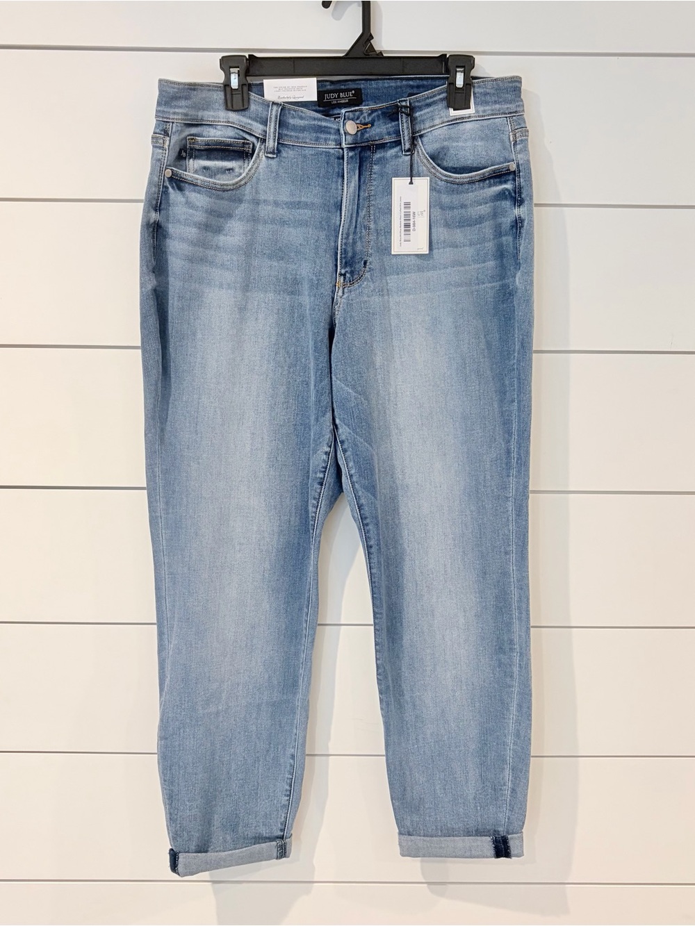 Judy Blue Slim Fit Mid Rise Boyfriend Jeans 16W Stretch Casual NWT